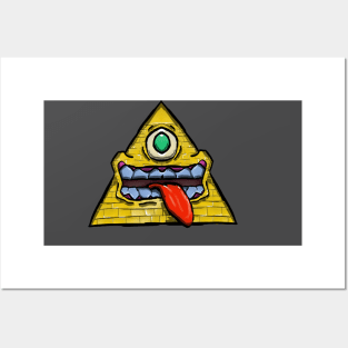 Wacky Pyramid Posters and Art